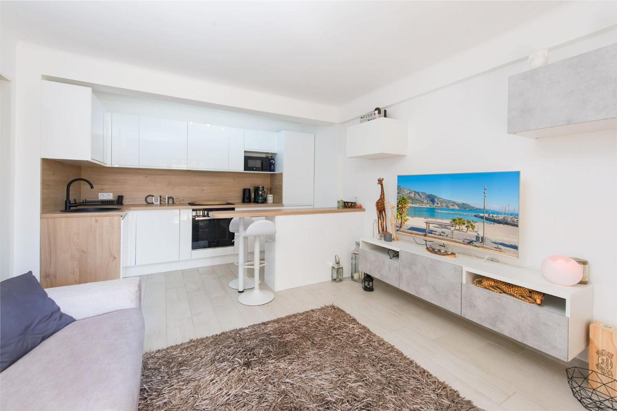 Appartement Carnoles Pres Des Plages 로퀴에브륀캡마르탱 외부 사진